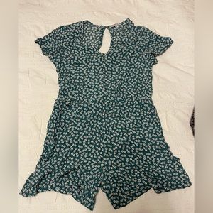 Turquoise Romper